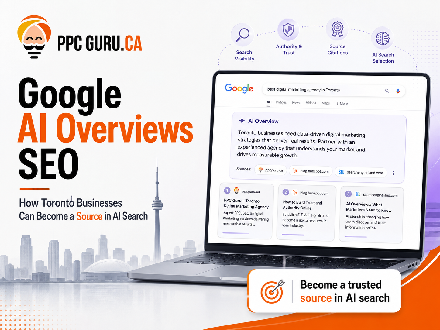 Google AI Overviews SEO: How Toronto Sites Get Cited